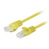 LPATCHCORD KAT.5E UTP 1.5M Geltonas FLUKE PASSED LANBERG 10-PACK
