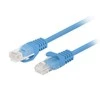Lanberg 10-Pack Patchcord kat.5e UTP 1.5m mėlyna Fluke Passed