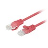 Lanberg 10-Pack Patchcord kat.5e UTP 2m raudona Fluke Passed