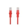 LANBERG PCU6-10CC-0050-R Patchcord RJ45 kat. 6 UTP 0,5m raudona