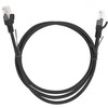 LANBERG PCU6-10CC-0100-BK Patchcord RJ45 kat. 6 UTP 1m lizdai