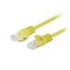 Lanberg 10-Pack Patchcord kat.6 UTP 2m geltona Fluke Passed