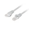 LANBERG Patchcord kat.6 UTP LSZH CU 0.5m pilkas Fluke pravaziavo