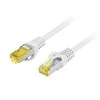 LANBERG patchcord kat.6A S/FTP LSZH CU 2m pilkas