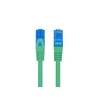 LANBERG patchcord cat.6A FTP LSZH CCA 1m žalias