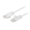 Lanberg 10-Pack Patchcord kat.6 UTP 1m balta Fluke patvirtintas