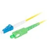FIBER OPTIC PATCHCORD SM LC/UPC-SC/APC SIMPLEX 3.0MM LSZH G657A1 1M Geltonas LANBERG