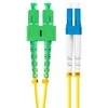 Lanberg FO-LUSA-SD11-0010-YE PATCHCORD ŚWIATŁOWODOWY SM LC/UPC-SC/APC
