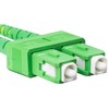 FIBER OPTIC PATCHCORD SM SC/APC-LC/APC DUPLEX 3.0MM LSZH G657A1 1M Geltonas LANBERG