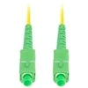 FIBER OPTIC PATCHCORD SM SC/APC-SC/APC SIMPLEX 3.0MM LSZH G657A1 5M Geltonas LANBERG