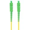 FIBER OPTIC PATCHCORD SM SC/APC-SC/APC SIMPLEX 3.0MM LSZH G657A1 5M Geltonas LANBERG