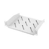 LANBERG AK-1012-S fixed shelf 10 310mm 1U/254x180mm max load capacity iki 20kg pilkas