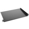 Serverių lentyna LANBERG AK-1008-B Lanberg fixed shelf 19, 1U/483x315mm, max load capacity iki 20kg juodas