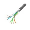 LANBERG LAN kabelis SFTP kat.5e 305m solid CU CPR fluke perduotas pilkas