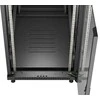 Ant grindų pastatoma stelažo tipo serverio spintelė - 19 colių 22U 600x1000mm - juoda - perforuotos durys.- Lanberg FF01-6022-23B