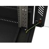 Lanberg FF01 22U 600x1000mm pastatoma serverio spintelė - 19'' - juoda - FF01-6022-23B