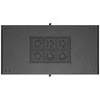 Ant grindų pastatoma stelažo tipo serverio spintelė - 19 colių 22U 600x1200mm - juoda - stiklinės durys - Lanberg FF01-6222-12B