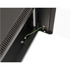 Lanberg WF03-5306-10B rack spintelė 6U prie sienos montuojama lentyna Juodas
