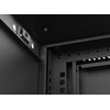 Lanberg prie sienos montuojama rack spintelė 19" 4U 540x350 juodos stiklinės durys
