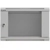 Lanberg prie sienos montuojama rack spintelė 19" 6U 540x350 su stiklinėmis durelėmis