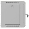 Lanberg prie sienos montuojama rack spintelė 19" 6U 540x350 su stiklinėmis durelėmis