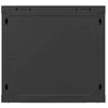 Lanberg WF03-5309-10B rack spintelė 9U Sieninis stovas Juodas