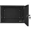 Lanberg WAF1-5203-06-00B rack spintelė 6U prie sienos montuojama lentyna Juodas