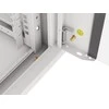 LANBERG 19 colių sieninis stovas 4U/570x600 išmontuojamas greitai surenkamas flat pack pilkas