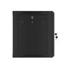 LANBERG sieninė spintelė 19 colių 6U 600x600 plieninės durys pilkas flat pack