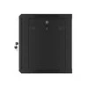 LANBERG sieninė spintelė 19 colių 6U 600x600 plieninės durys pilkas flat pack
