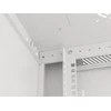 LANBERG sieninė spintelė 19 colių 9U 600x450 plieninės durys pilkas flat pack