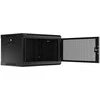 Lanberg pakabinama spintelė 19" 6U 600X450 juoda perforuotos durys