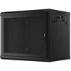 Lanberg pakabinama spintelė 19" 9U 600X450 juoda perforuotos durys