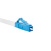 LANBERG šviesolaidinis laidas SM LC/UPC-LC/UPC simplex 1m LSZH g657a1 3.0mm geltonas