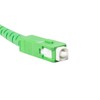 LANBERG šviesolaidinis patchcord SM SC/APC-SC/APC simplex 15m LSZH g657a2 3.0mm baltas