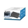LANBERG switch video 3-port HDMI juodas + micro USB prievadas