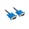 LANBERG Cable VGA M/M 5m dvigubai ekranuota ferito šerdis