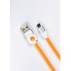 Lark Origami USB į Micro USB laidas 1m oranžinis