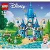 LEGO® ǀ Disney Pelenės ir Žavingojo princo pilis konstravimo rinkinys; sukurta išradingam žaidimui vaikams nuo 5 metų amžiaus (365 dalys) 43206