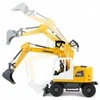 Lena Važiuoklė „Liebherr“ ekskavatoriaus transporto priemonė, 48 cm, laisvai surenkama dėžėje