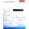 Stacionarus kompiuteris Lenovo kompiuteris ThinkCentre M75q G5 Tiny 12RQ0013PB W11Pro 8500GE/16GB/512GB/AMD Radeon/3YR OS