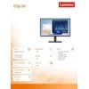 Monitorius Lenovo | ThinkVision | T27p-30 | 27 " | IPS | 4K | 16:9 | 60 Hz | 4 ms | 3840 x 2160 | 350 cd/m² | HDMI jungtys quantity 1 | Juodas | Garantija 36 mėn.