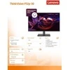 Monitorius Lenovo | ThinkVision | P32p-30 | 31.5 " | IPS | 16:9 | 60 Hz | 4 ms | 3840 x 2160 | 350 cd/m² | HDMI jungtys quantity 1 | Juodas | Garantija 36 mėn.