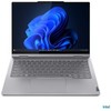 Lenovo ThinkBook 14 2-in-1 G5 IAU Intel Core Ultra 7 255U Hybrid (2-in-1) 35.6 cm (14") Jutiklinis ekranas WUXGA 16 GB DDR5-SDRAM 512 GB SSD Wi-Fi 6E (802.11ax) Windows 11 Pro Swiss Pilkas