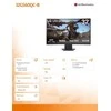 Monitorius LG | 32GS60QC-B | 32 " | VA | QHD | 16:9 | 180 Hz | 1 ms | 2560 x 1440 pikselių | 300 cd/m² | HDMI jungtys quantity 2