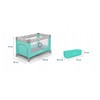 Kelioninė lovytė-maniežas Lionelo Adriaa, Turquoise Scandi