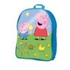 Lisciani Statybiniai blokeliai Peppa Pig kuprinėje
