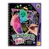 Lisciani Zdrapywanka eskizų knygelės nulio atskleidimas Monster High