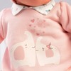 Llorens 13848 Kūdikė lėlytė 38 cm Joelle su minkštu pilvuku, mergaitė
