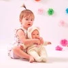 Llorens 14208 Lėlė Julija 42 cm su minkštu pilvuku